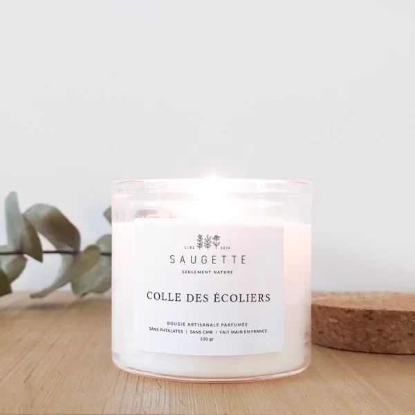 Bougie 100gr "COLLE DES ECOLIERS"