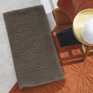 TAPIS DE BAIN KIMY - 60*60 - TABAC – Image 2