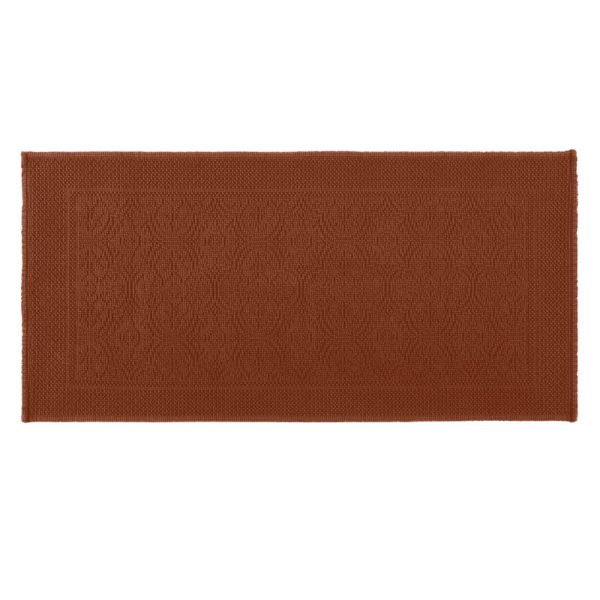 TAPIS DE BAIN KIMY - 55*110 - TABAC