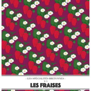 CARNET FRAISE 64 PAGES LIGNEES