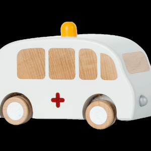 AMBULANCE EN BOIS
