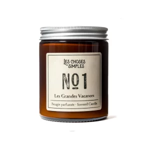 Bougie M N°1 "LES GRANDES VACANCES"