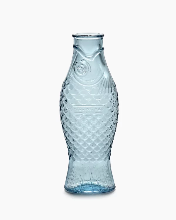 Bouteille Carafe Poisson Bleu