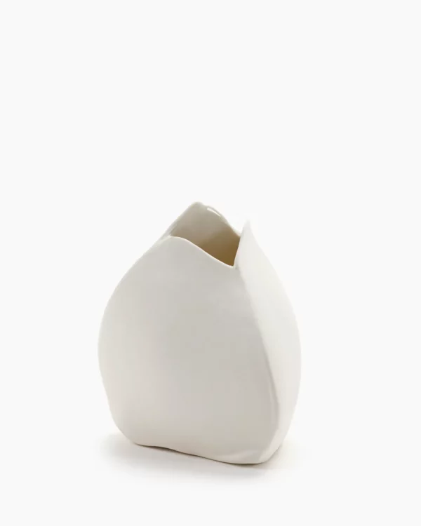 Vase fleur blanc XS