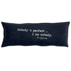 COUSSIN "NOBODY IS PERFECT" NOIR