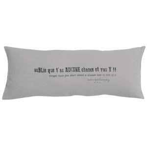 COUSSIN "Oublies que t'as aucune chance et vas y"...."