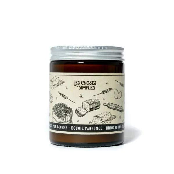 Bougie M N°21 "BRIOCHE PUR BEURRE"