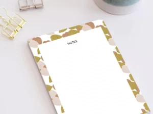 BLOC NOTES A6 -  50 PAGES COEUR – Image 2