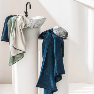 DRAP DE BAIN ISSEY 90*140 - DENIM – Image 3