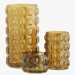 VASE BULLES "Ambre" – Image 2