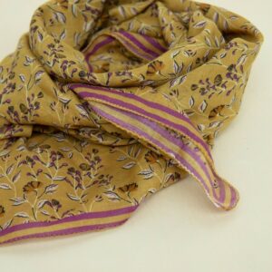FOULARD BOHEME OCRE – Image 5