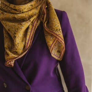 FOULARD BOHEME OCRE – Image 2