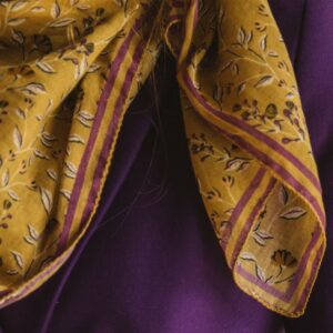 FOULARD BOHEME OCRE – Image 3