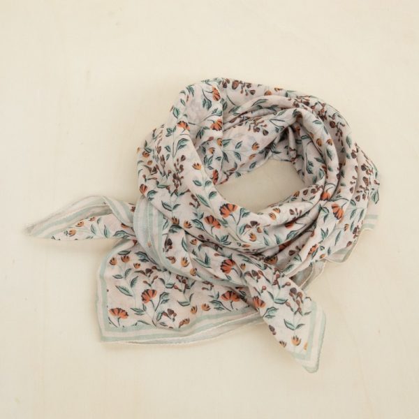 FOULARD BOHEME ROSE POUDRE