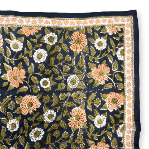 FOULARD LATIKA "COEUR" REGLISSE – Image 2