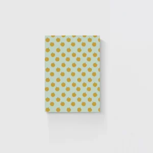 CARNET 64 PAGES LIGNEES POMME