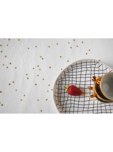NAPPE LINA - MILK PLUIE  OR - 250 * 160 – Image 2