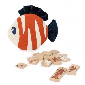 PUZZLE EN BOIS ANIMAUX DE LA MER de Nobodinoz