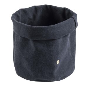 PANIER COTON IONA  - CAVIAR