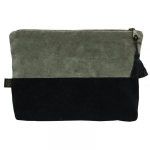 DELHI POCHETTE KAKI 29*22