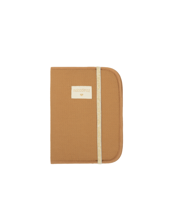 PROTEGE CARNET DE SANTE NID ABEILLE CARAMEL