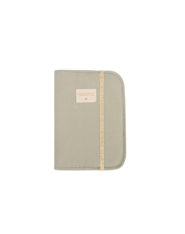 PROTEGE CARNET DE SANTE NID ABEILLE LAUREL GREEN