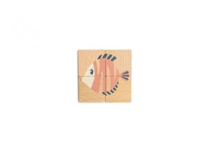 PUZZLE EN BOIS ANIMAUX DE LA MER de Nobodinoz – Image 7