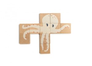 PUZZLE EN BOIS ANIMAUX DE LA MER de Nobodinoz – Image 8