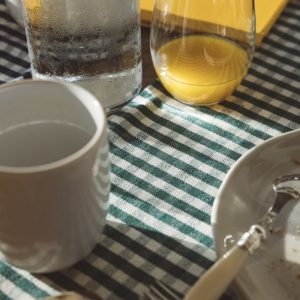 SET DE TABLE VICHY EMERAUDE – Image 4
