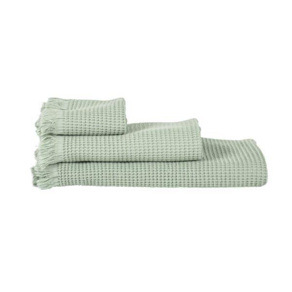 SERVIETTE TIMOR -  50 * 100 - CELADON