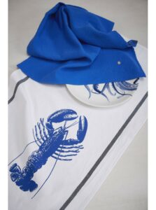 TORCHON "HOMARD" BLEU – Image 2