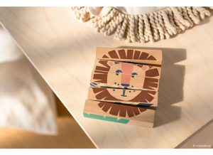BLOCS EN BOIS Animaux sauvages de Nobodinoz – Image 4