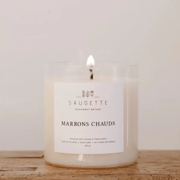 Bougie 200 gr "MARRONS CHAUDS"