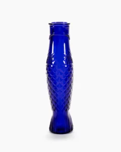 Bouteille Carafe Poisson Bleu Cobalt – Image 3