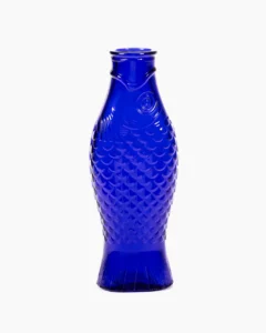 Bouteille Carafe Poisson Bleu Cobalt – Image 2