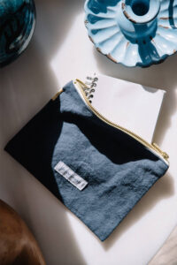 PETITE POCHETTE - BLEU ORAGE – Image 2