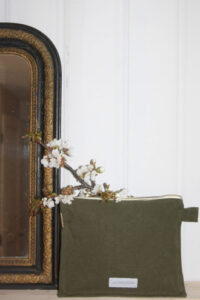 TROUSSE DE TOILETTE - VERT CÂPRE – Image 2