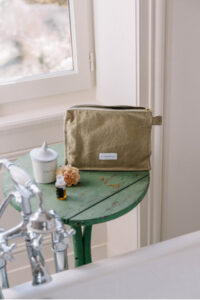 TROUSSE DE TOILETTE - VERT TILLEUL – Image 2