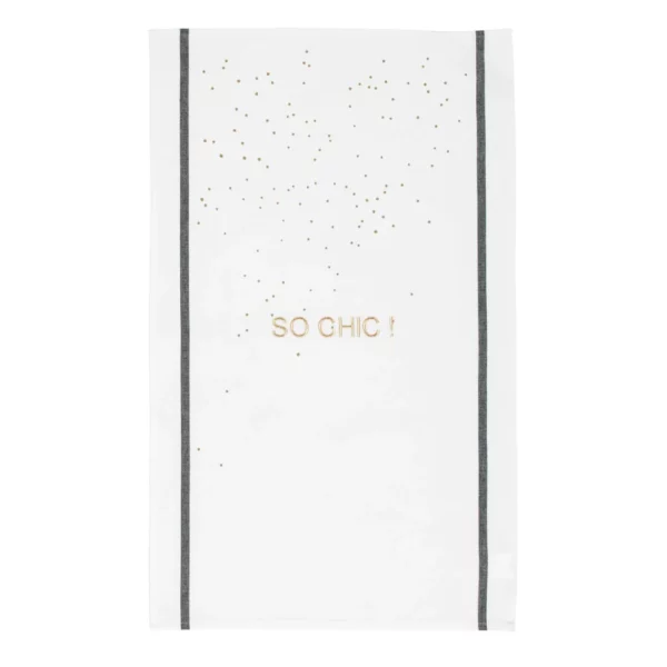 TORCHON "SO CHIC"
