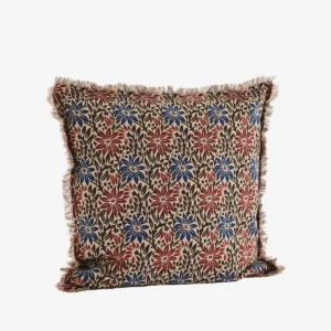 COUSSIN IMPRIME ROUGE ET BLEU