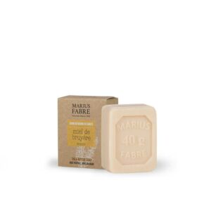 Mini savonnette au beurre de karité au Miel de bruyère 40g, sans huile de palme
