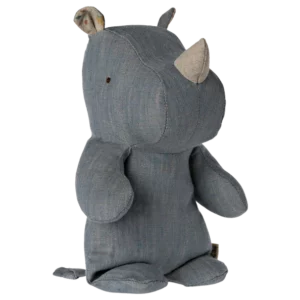 Amis du safari, Petit rhinocéros - Bleu/Sable