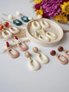 BO TALIA  CREME ET BLEU – Image 2