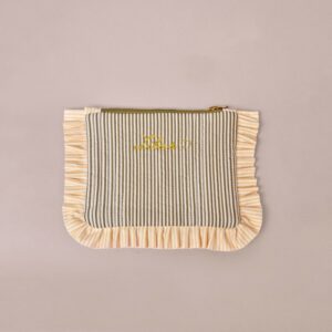 PETITE POCHETTE KAKI / LEMON