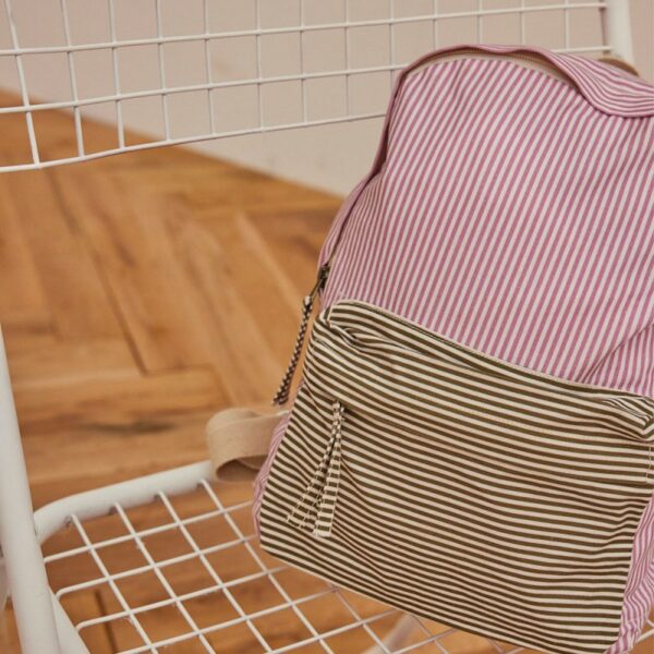 SAC A DOS PURPLE / KAKI