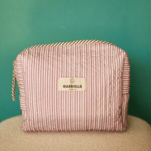 TROUSSE DE TOILETTE PURPLE / KAKI