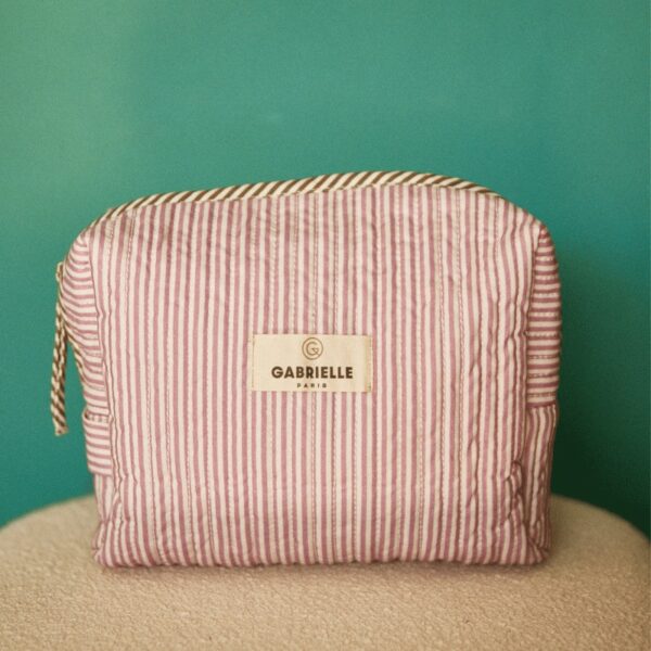 TROUSSE DE TOILETTE PURPLE / KAKI
