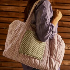SAC A LANGER PURPLE / KAKI