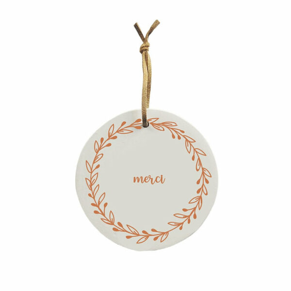 Médaillon Merci "doré"