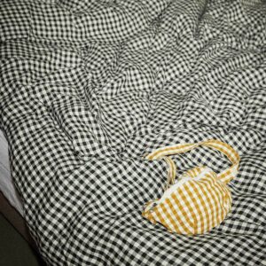 BANANE ENFANT COTON VICHY CURRY